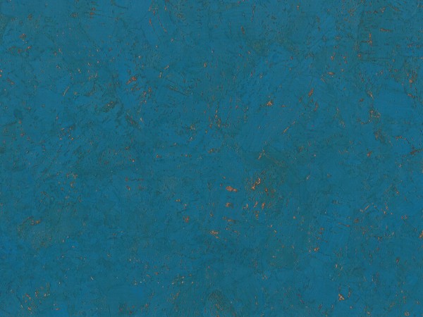 Korkboden TRECOR® CLASSIC Klebekork FORTI Stärke: 4 mm, Oberfläche: ROH - Farbe: Himmelblau