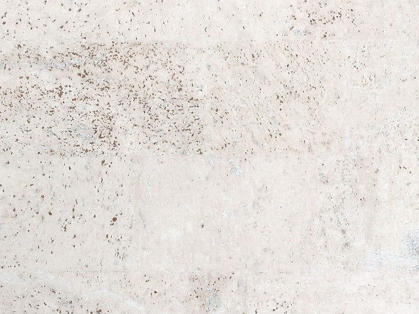 Korkboden TRECOR® CLASSIC Klebekork MERIDA Stärke: 4 mm, Oberfläche: ROH - Farbe: Weiß