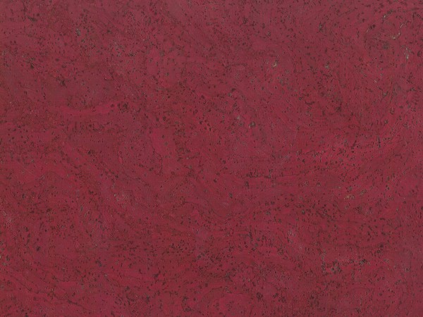 Korkboden TRECOR® CLASSIC Klebekork STILO Stärke: 4 mm, Oberfläche: ROH - Farbe: Pupurrot