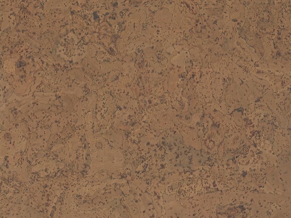 Korkboden TRECOR® CLASSIC Klebekork STILO Stärke: 4 mm, Oberfläche: ROH - Farbe: Braun