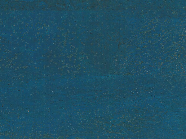 Korkboden TRECOR® CLASSIC Klebekork MERIDA Stärke: 4 mm, Oberfläche: ROH - Farbe: Signalblau